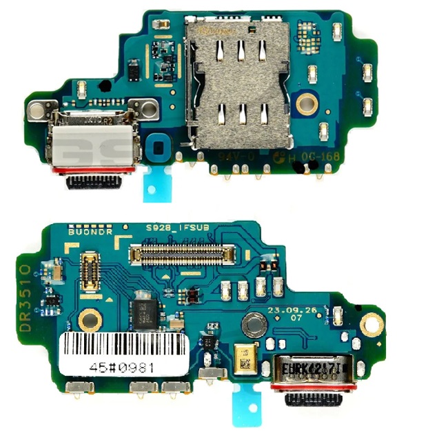 Nowe Oryginalne Gniazdo Port Płytka Złącze Usb Samsung S24 Ultra SM-S928B
