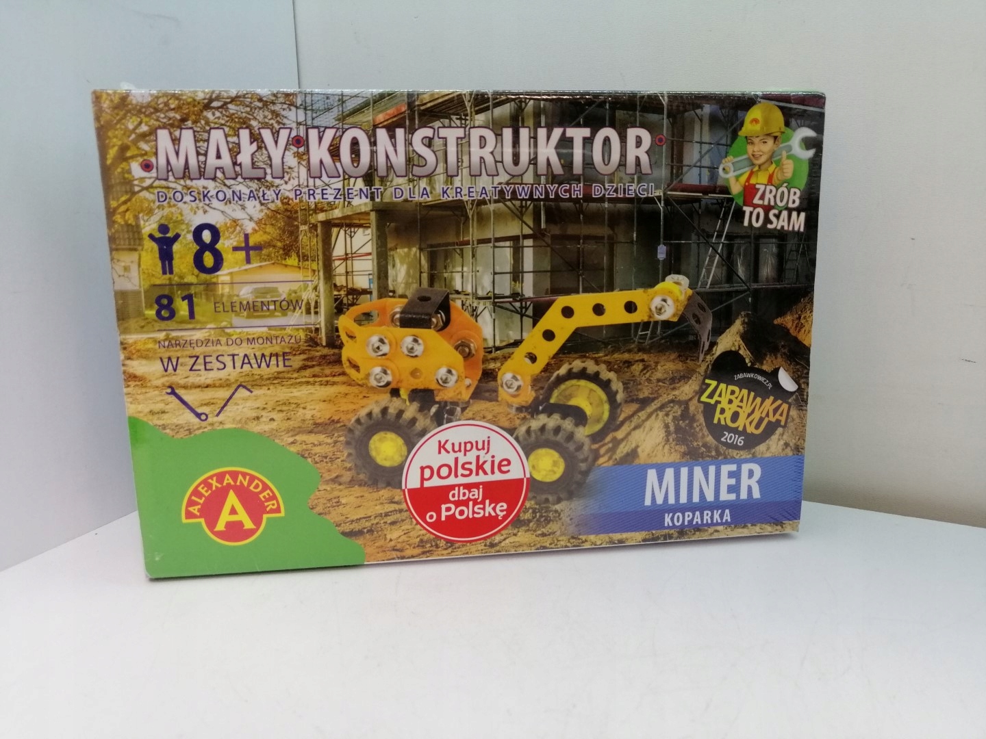 Малый конструктор Miner экскаватор 15584