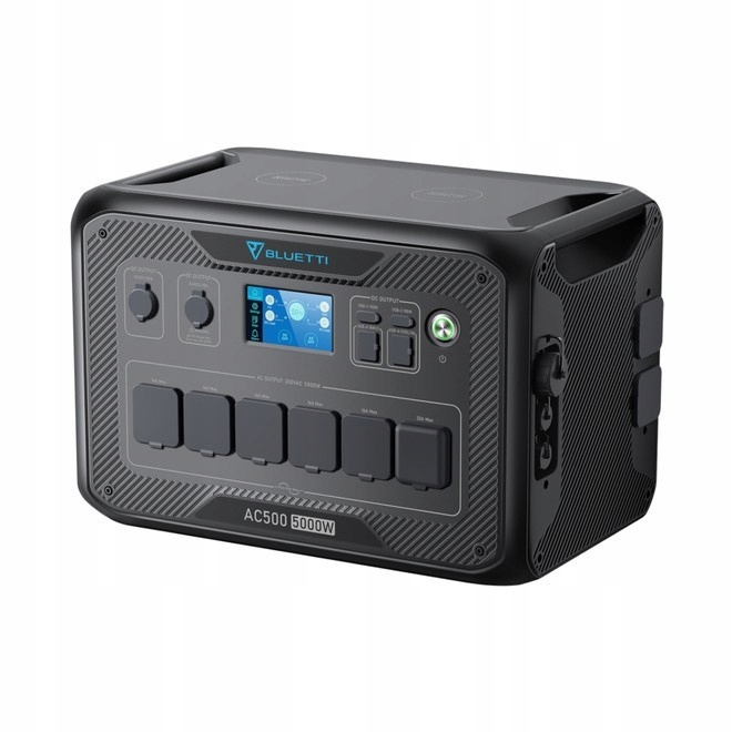 Stacja zasilania Bluetti AC500 inwerter 5000W (Bez baterii) Moduł Hub