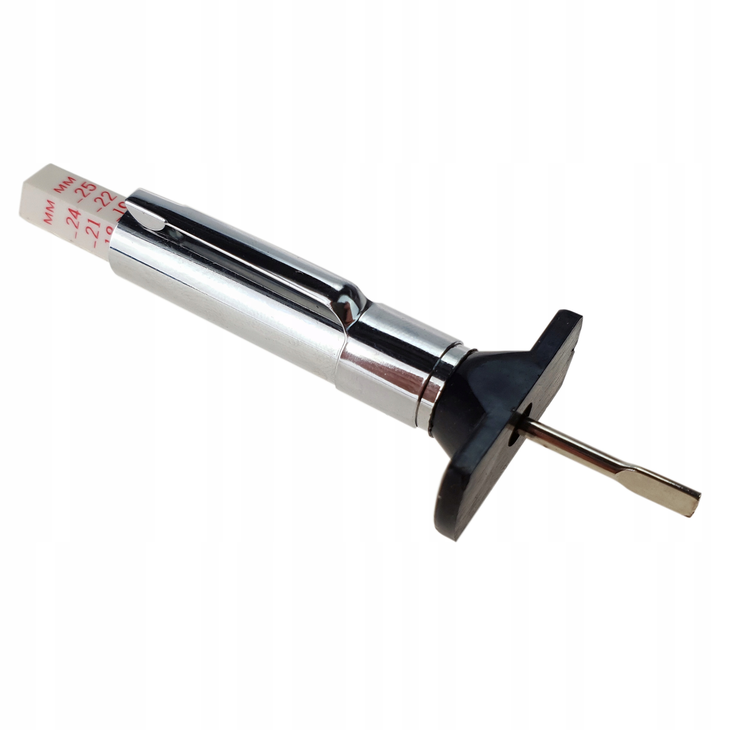 MIERNIK GŁĘBOKOŚCI / WYSOKOŚCI BIEŻNIKA OPON ZAKRES POMIARU 0-25MM STIX Marka Stix