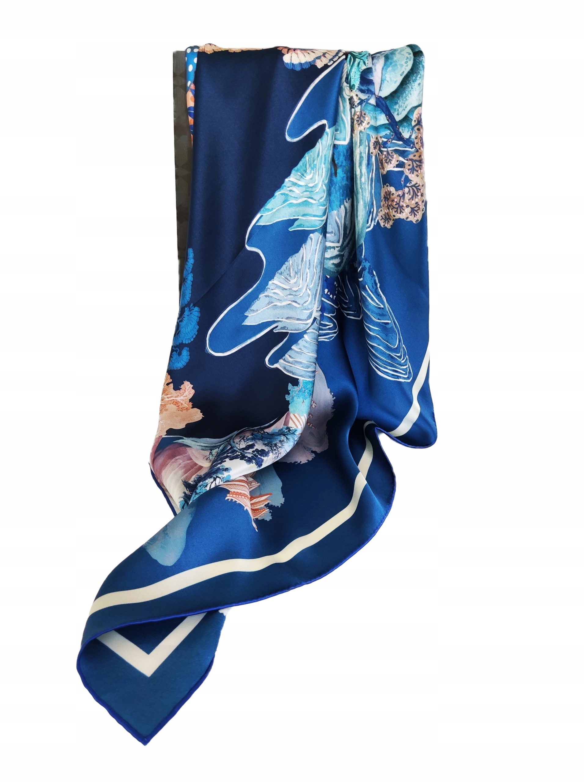 100% JEDWAB MARKOWA CHUSTA APASZKA JAKOŚĆ PREMIUM^ Kolekcja LADORENA