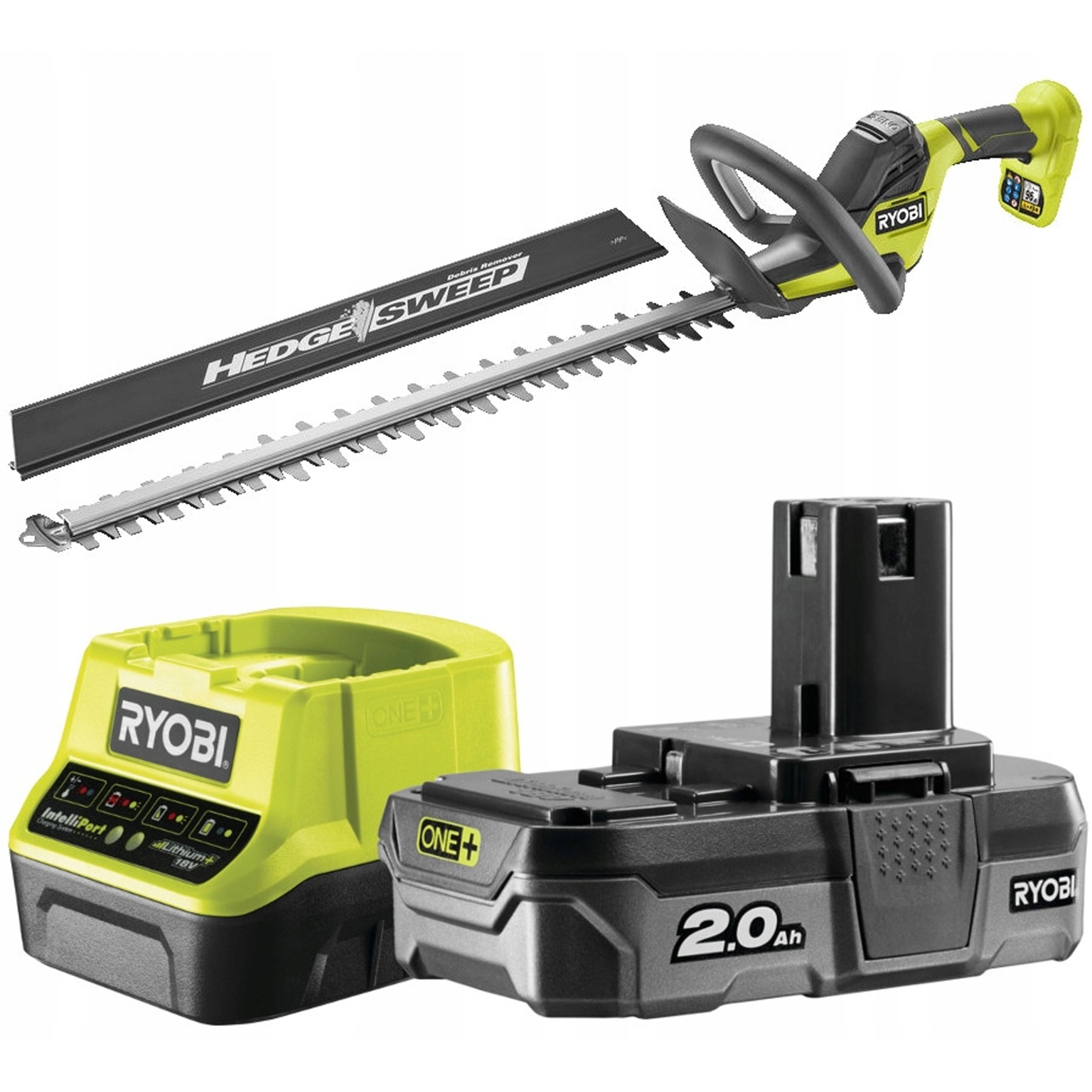 Ryobi Nožnice Na Živý Plot Píla One+ 18V RY18HT55A 2Ah Aki nabíjačka