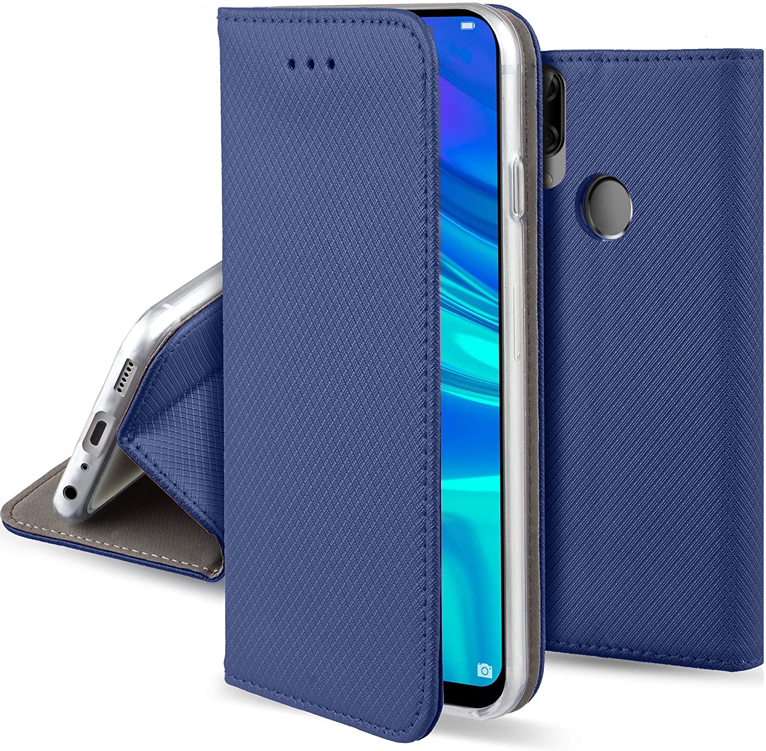 

Etui Smart Magnet do Huawei P Smart 2019 Szkło