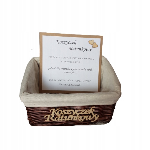 

Koszyk Ratunkowy, wesele, ślub, niezbędnik gości