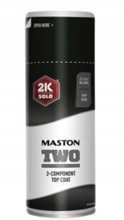 

Maston Two 2K Jet Black 400ml głęboki czarny mat
