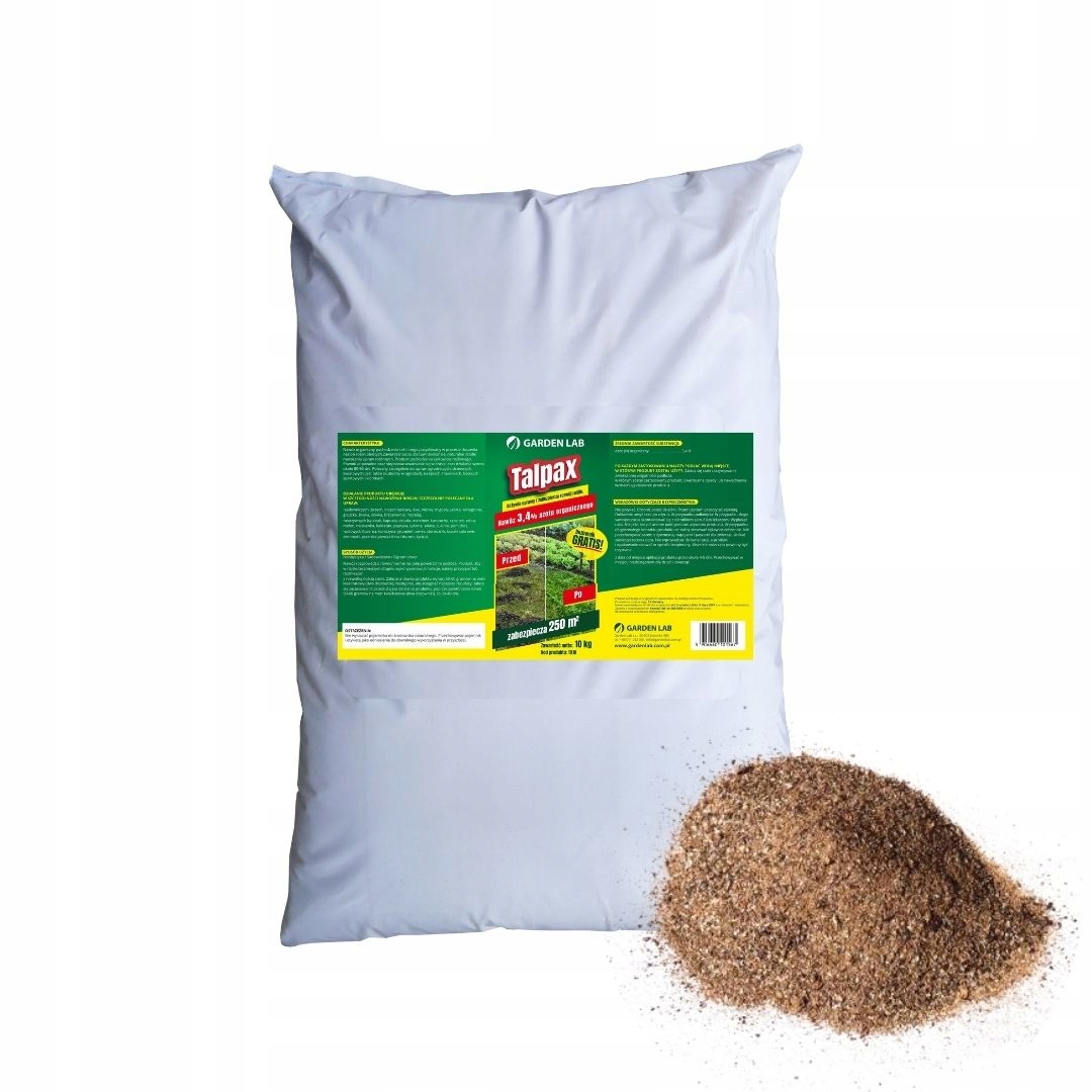 Talpax 10 kg dusíkaté a organické hnojivo vyživuje plodiny