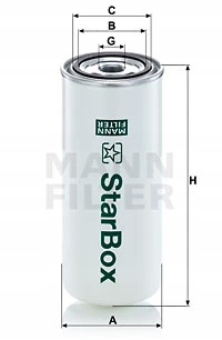 MANN-FILTER LB 962/20 FILTR POWIETRZA SPRĘŻARKI Marka Mann-Filter