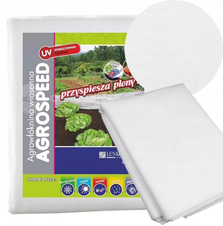 

Agrowłóknina Biała 17g 1,6x20m Włóknina Otulina