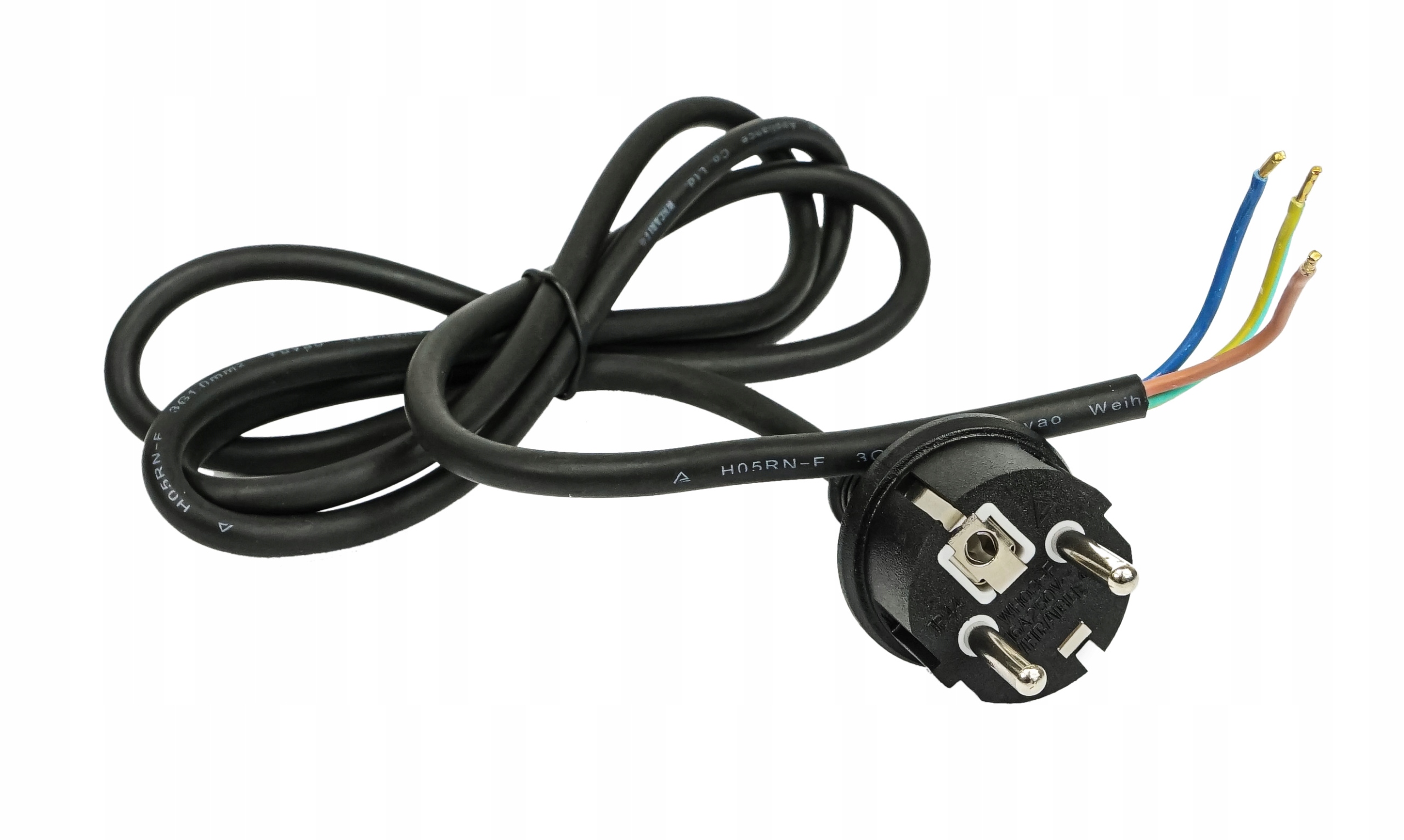 

Przewód zasilający kabel czarny 1,5m 3x1 Omy 1735