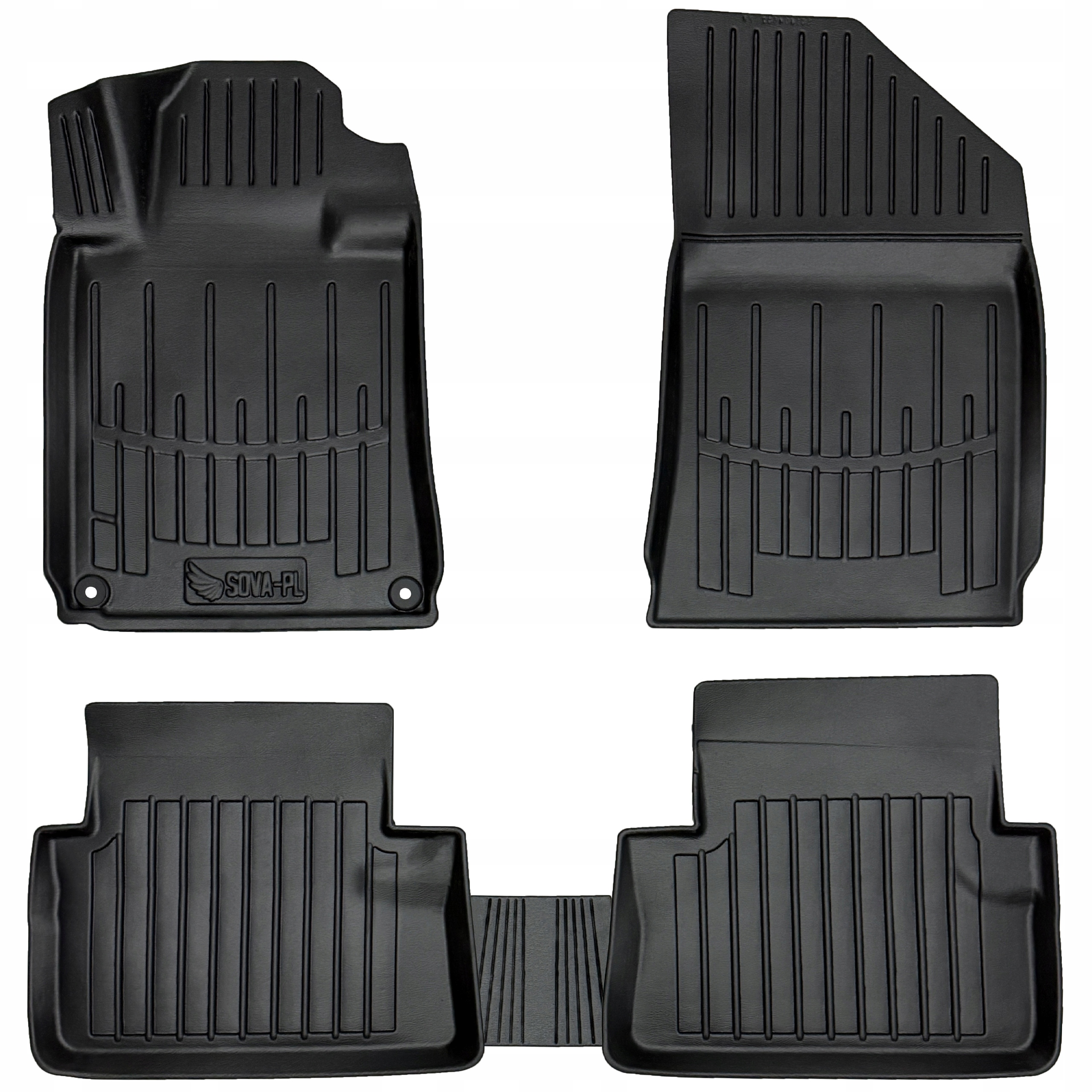 Dywaniki gumowe 3D do Peugeot 508 I (2010-2018) kombi, sedan