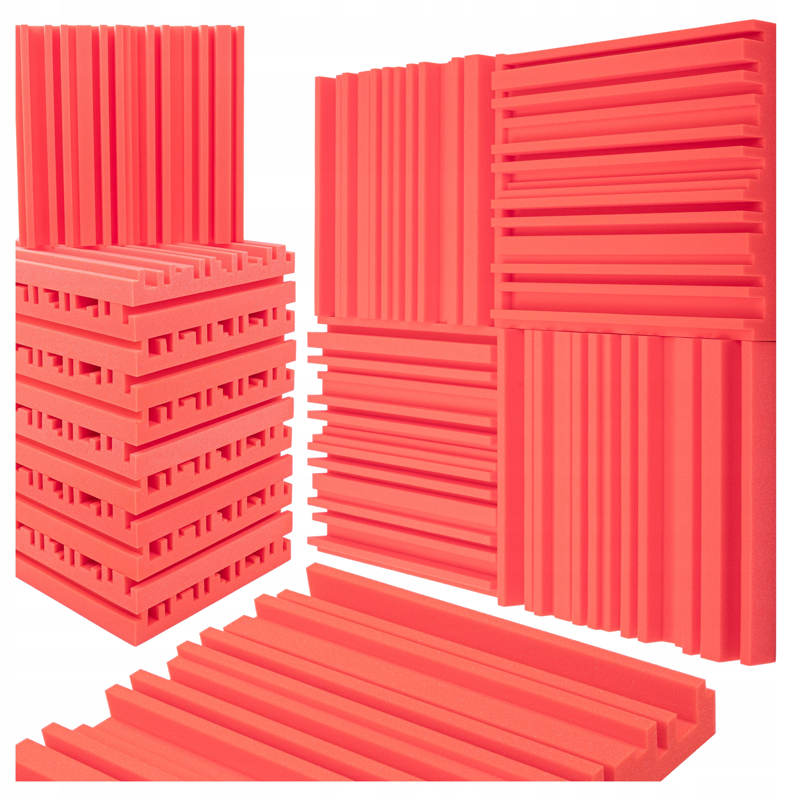 Akustické panely tlmiace efektné usporiadanie interiéru, zlepšenie akustiky 3 m2