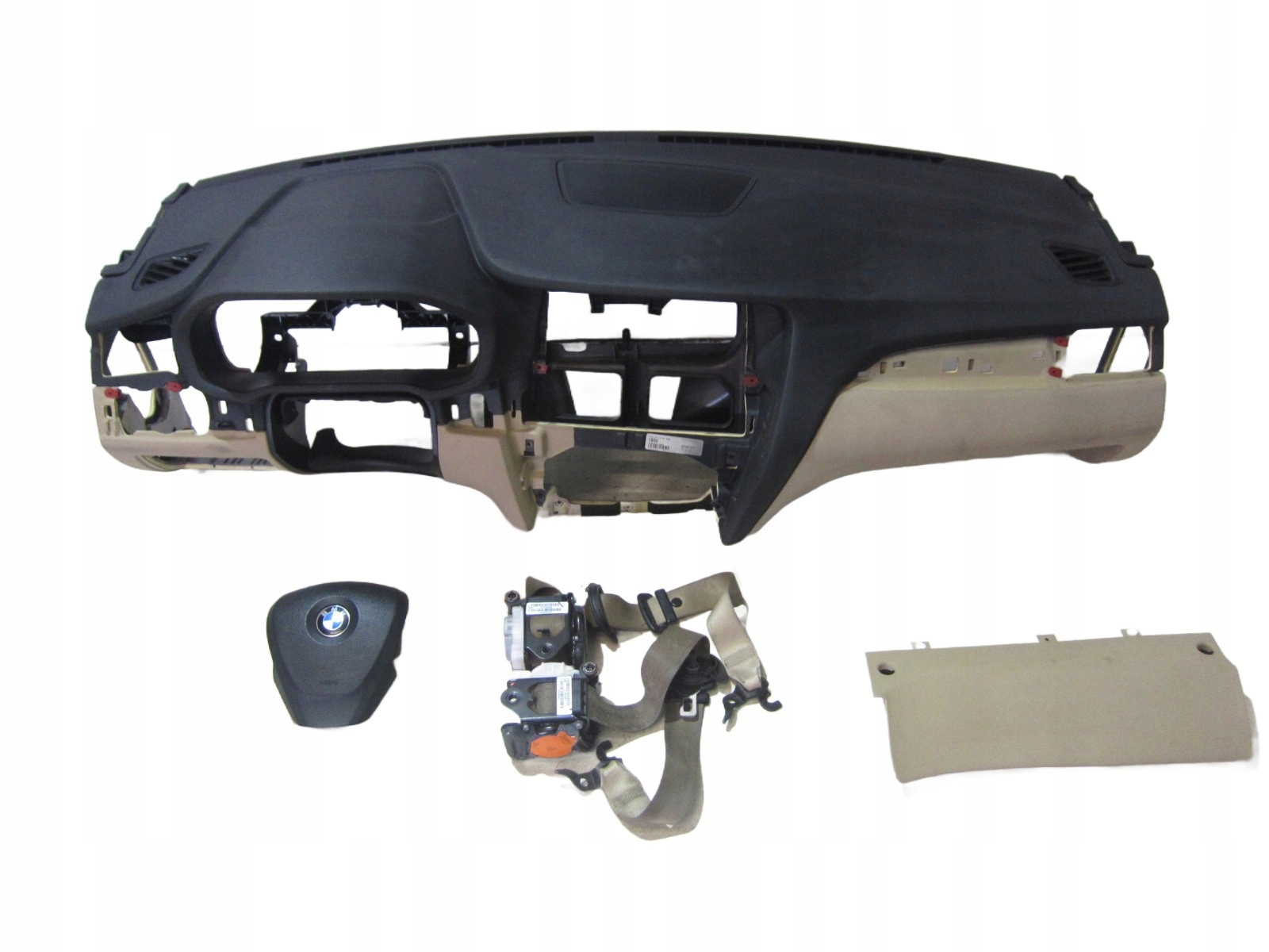 BMW X3 F25 dashboard instrument panel airbag adjusters without