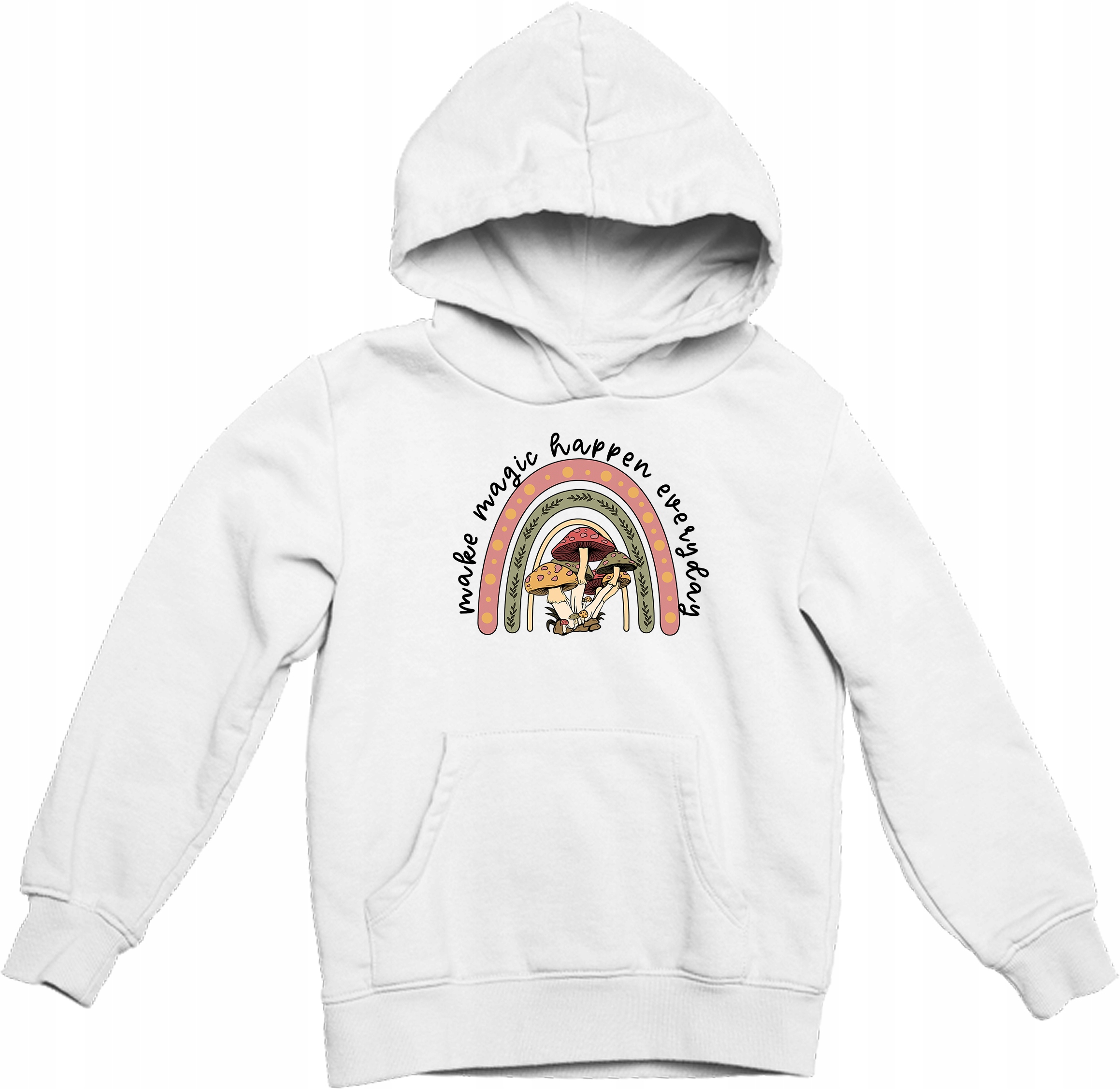 

Bluza Z Kapturem Magiczne Grzyby Biała 8 M