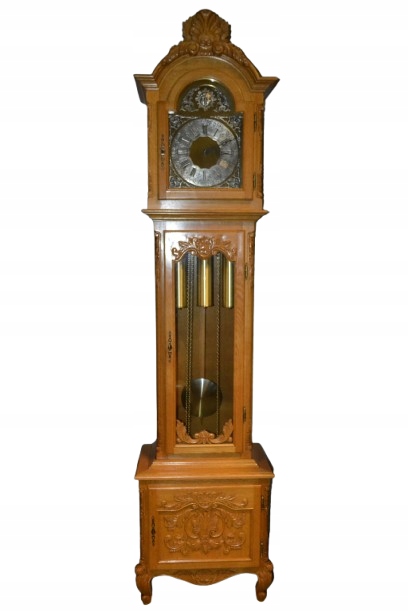 zegar ludwikowski . kwadransowy . dąb