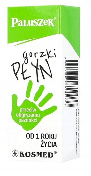 

Płyn Gorzki Paluszek Na Obgryzanie Paznokci Kosmed