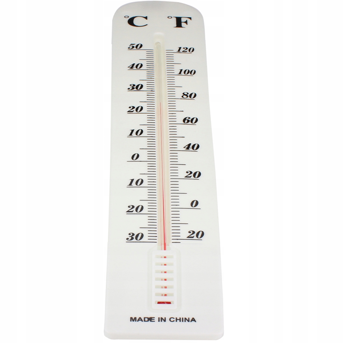 TERMOMETR ZEWNĘTRZNY WEWNĘTRZNY NA OKNO ŚCIANĘ OKIENNY DUŻY WISZĄCY Marka Inna