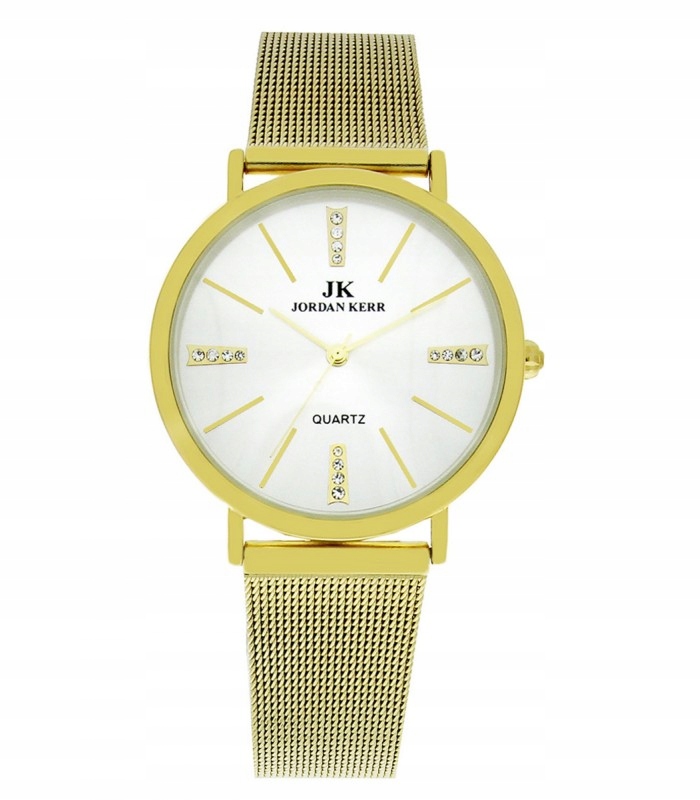 

Jordan Kerr Crystal lekki zmysłowy damski zegarek