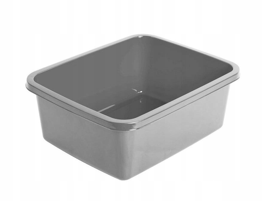 

Miska prostokątna Classic 8 l 33,7x26,8 cm srebrna
