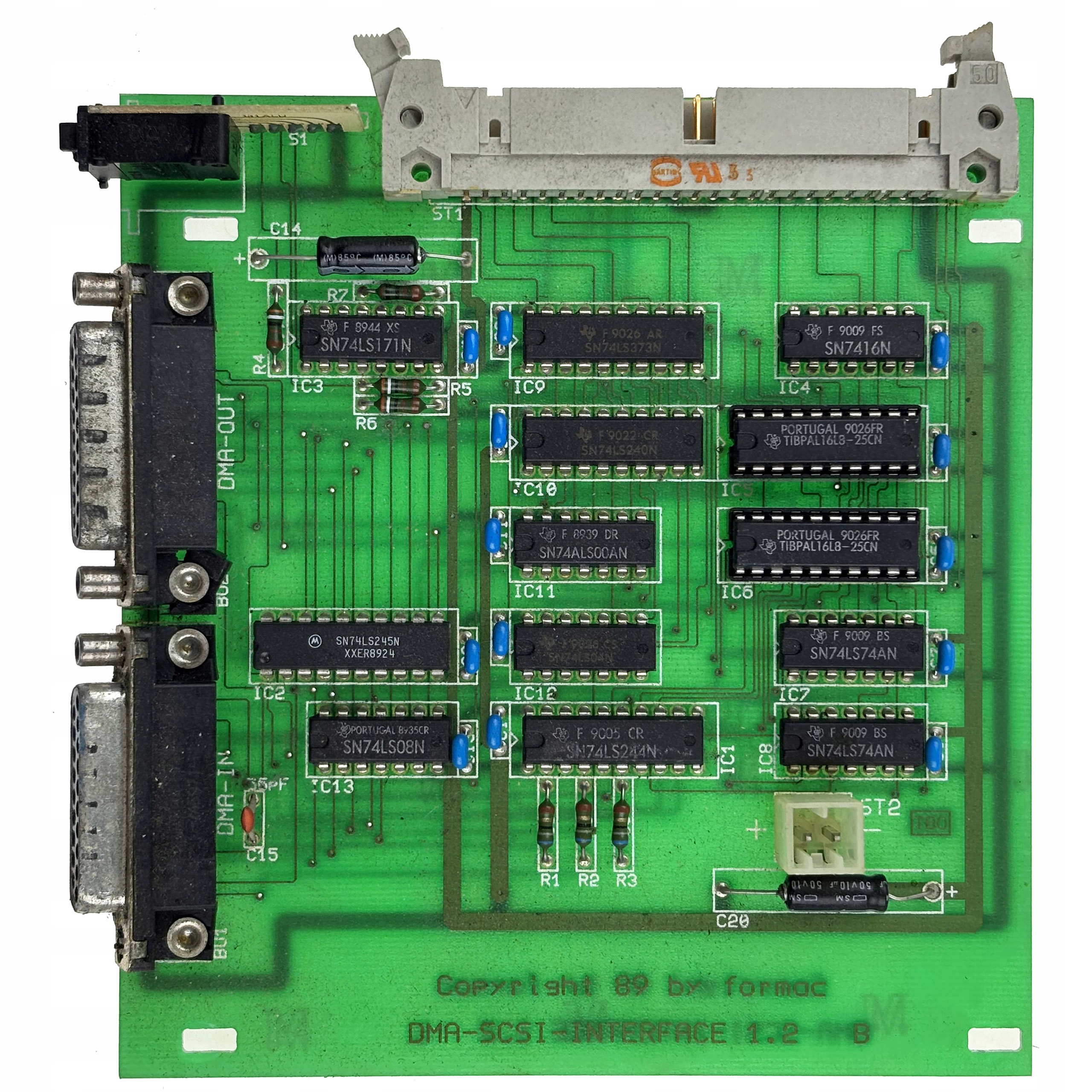 MODUŁ FORMAC DMA SCSI-INTERFACE 1.2 100% OK ŮbT