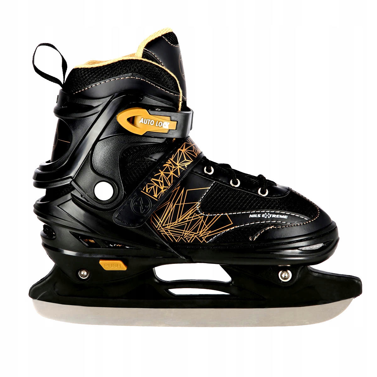 ROLKI KAUCZUKOWE ŁYŻWY 34-38 WROTKI DAMSKIE ABEC7 Materiał płozy aluminium