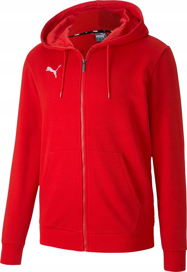 Pánská Mikina Puma Teamgoal 23 Casuals Hooded Jacket Červená 656708 01 r S