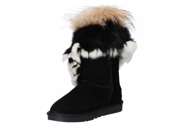 WD840 ŚNIEGOWCE EMU BUTY ZIMOWE SKÓRZANE FUTRO 38 EAN (GTIN) 5904224856380