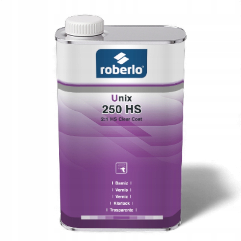 Roberlo Unix 250 Hs Lakier Bezbarwny 2:1 z utw. C355 lub C356 1,5l kpl