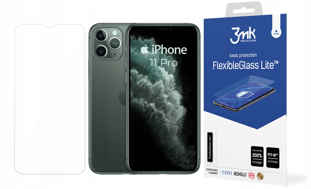 

3mk FlexibleGlass Lite do iPhone 11 Pro Szkło