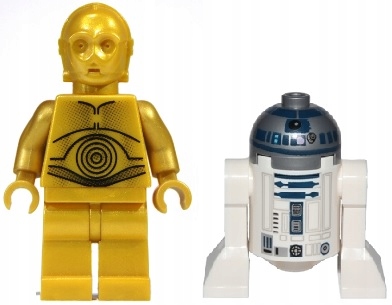 4You Lego Star Wars Droidy R2-D2 , C-3PO
