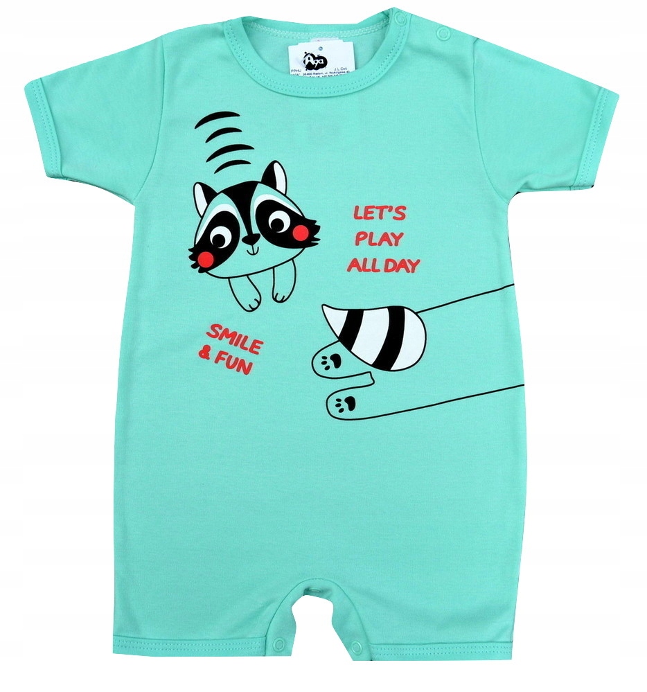 

Aga Bawełniany rampers piżama roz. 86 cm