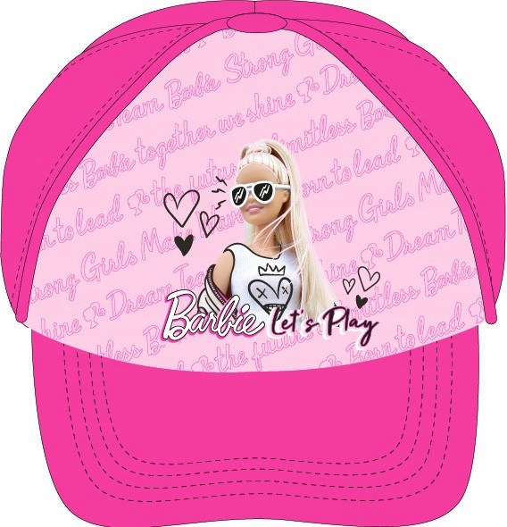 

Czapka z Daszkiem Barbie 52