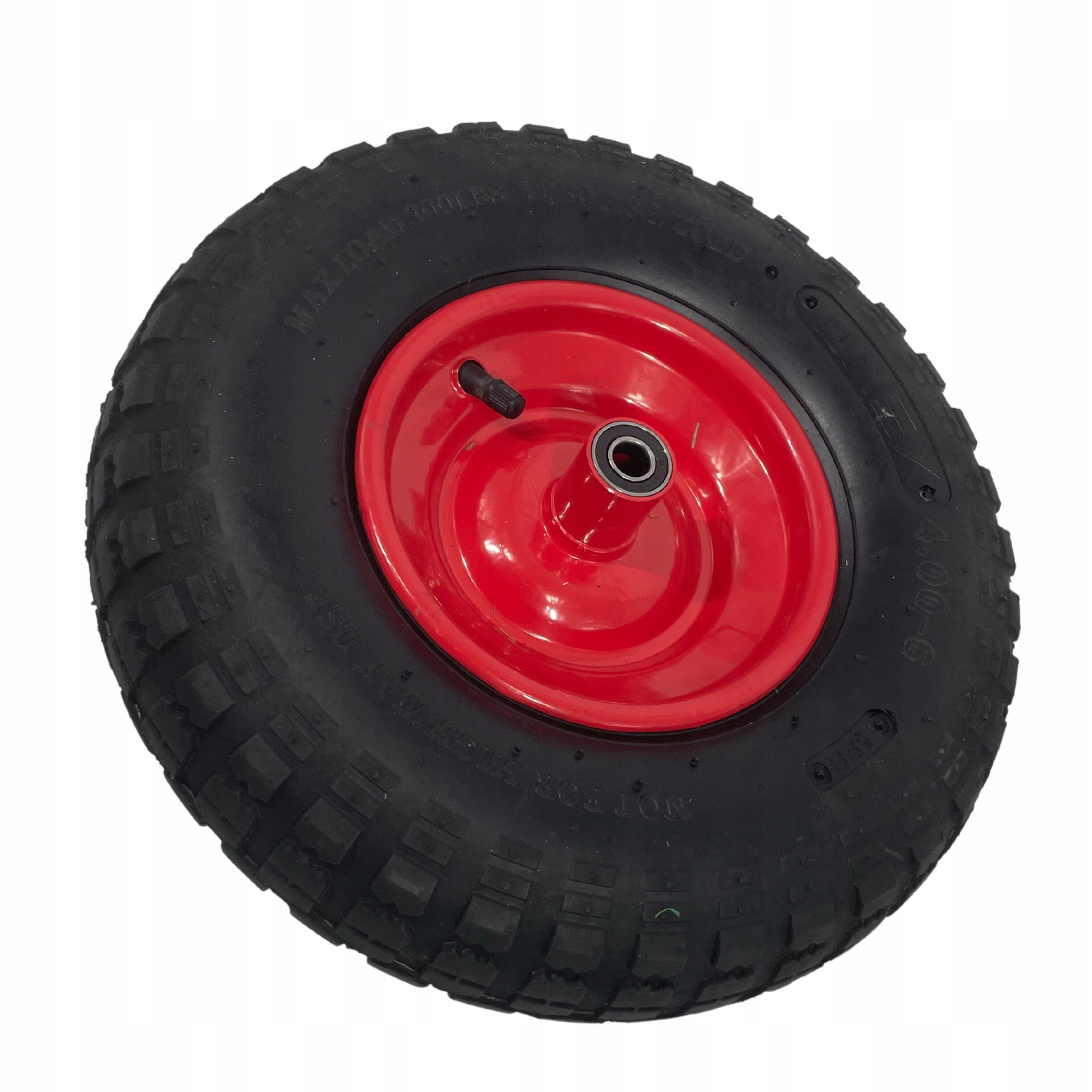KOŁO KÓŁKO DO WÓZKA TACZKI 4.00-6 MOCNE 6PR MOCNE pompowane OŚKA Materiał inny