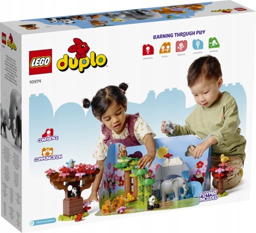 LEGO - DUPLO - DZIKIE ZWIERZĘTA AZJI - 10974 Marka LEGO