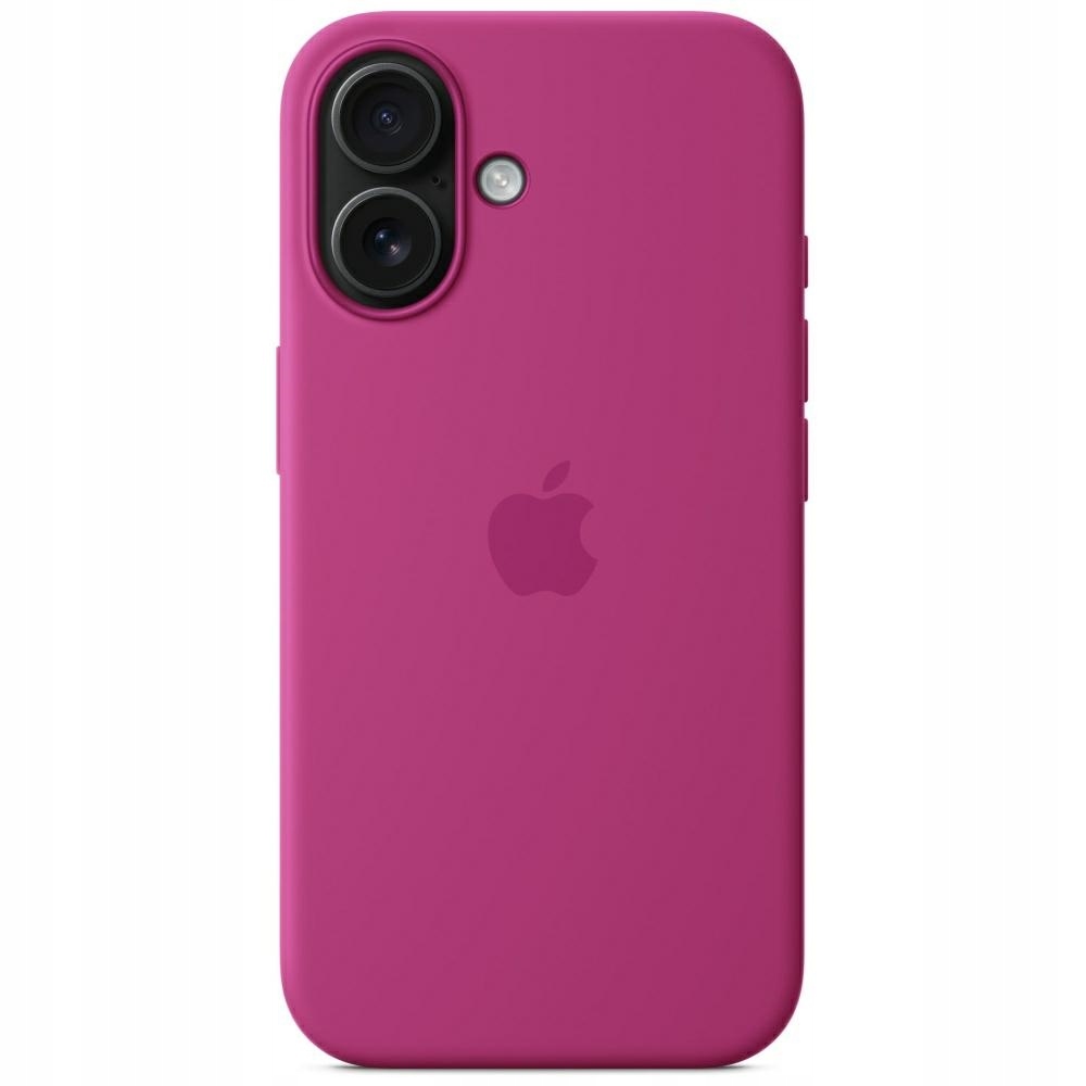 Puzdro Apple MYY53ZM/A iPhone 16 6.1" MagSafe fuchsia/fuchsia Silicone Ca