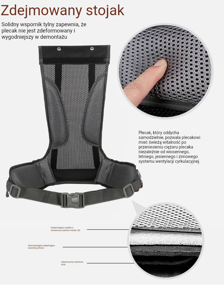 Plecak turystyczny torba turystyczna 85L Model sdfsd