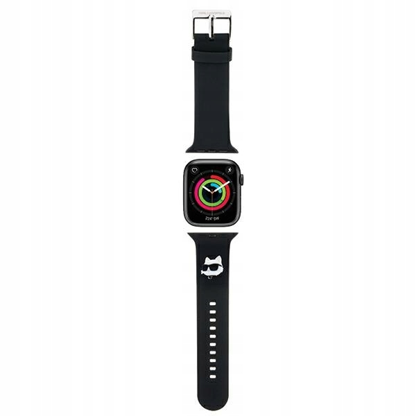 Karl Lagerfeld 3D Rubber Choupette Nft – řemínek pro Apple Watch 42/44/45/49 mm