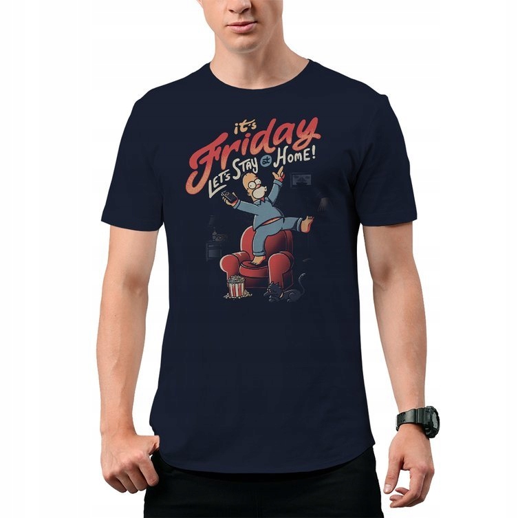 

Koszulka T-Shirt It's Friday Homer 2XL