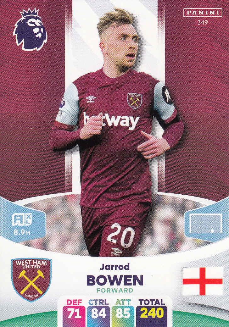 Panini Premier League 2024 West Ham Bowen 349