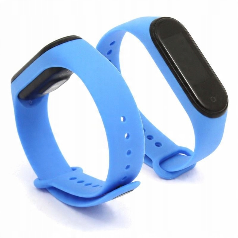 

Opaska pasek do Xiaomi Mi Band 3 4 niebieska