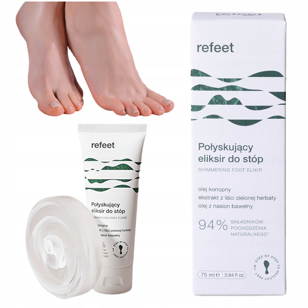 

Odmładzający Eliksir W Kremie do stóp wygładzający