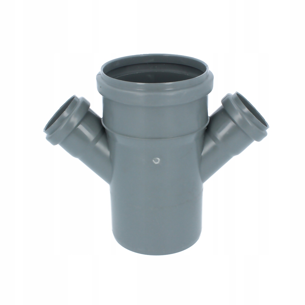 

Czwórnik kanalizacji zmiany kierunku 110/50 mm 45°
