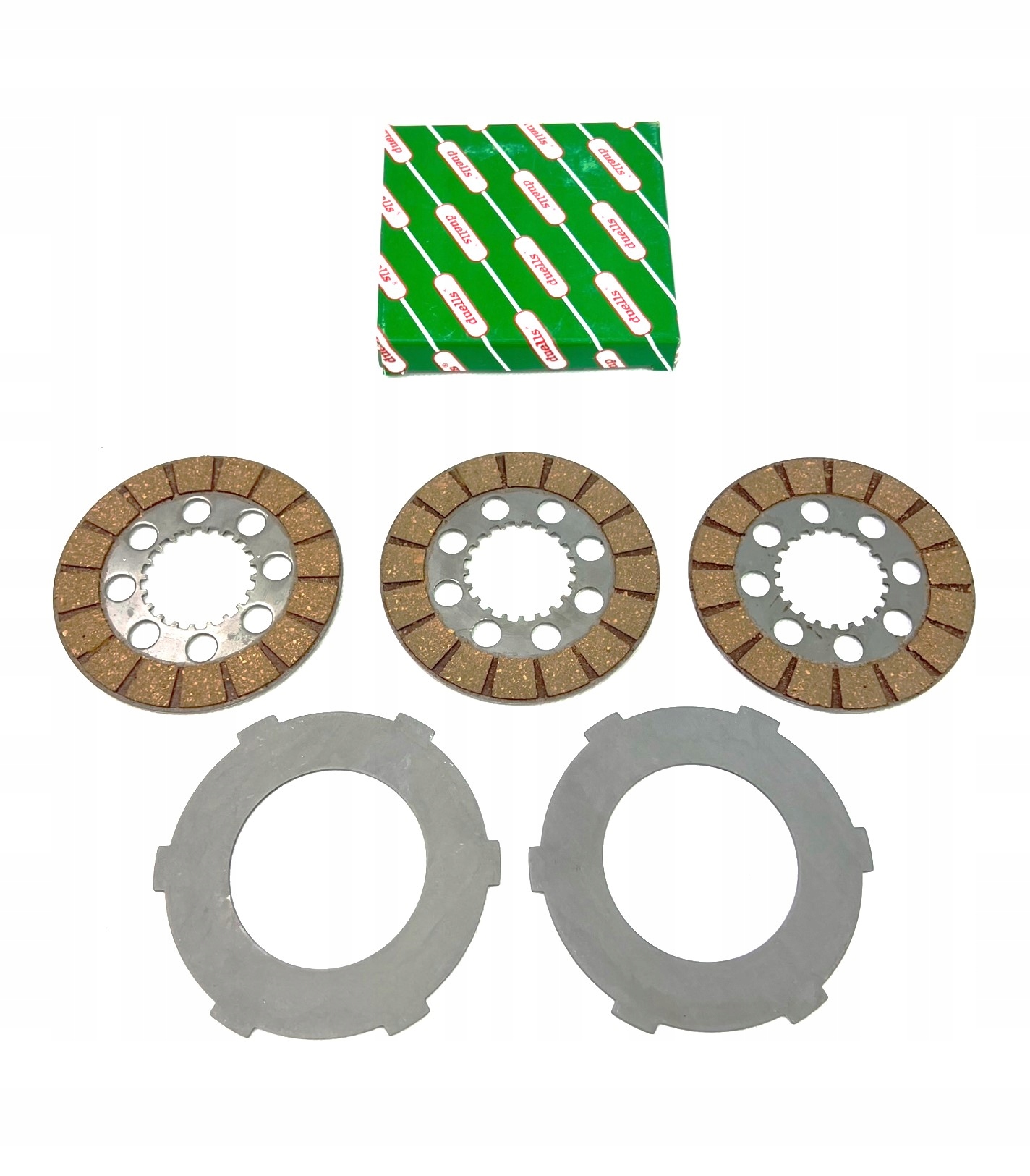 Tarcze przekładki sprzęgła sprzęgłowe Wsk 125 Duells