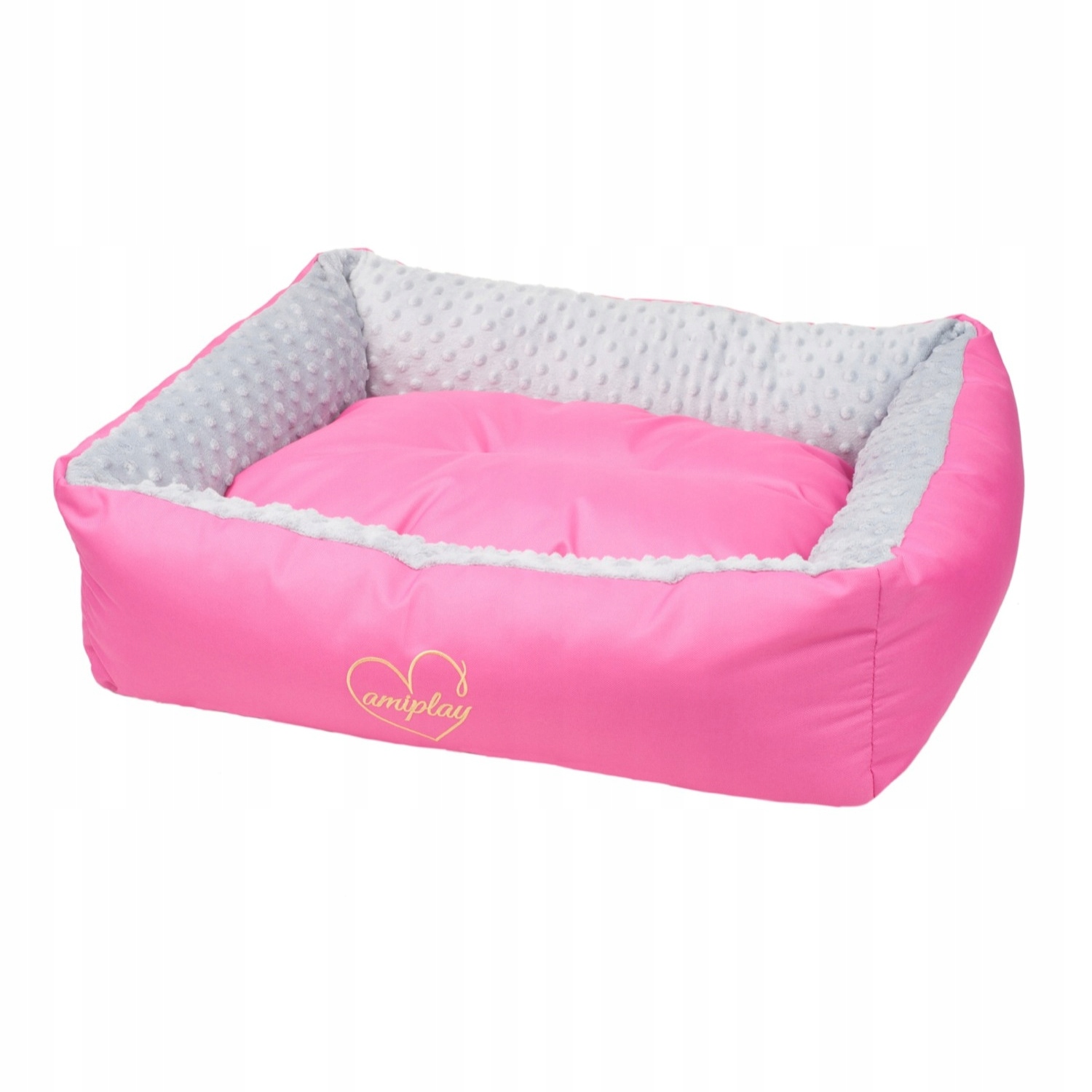 

amiplay Legowisko Sofa Psa Babydoll M Jasno Szary