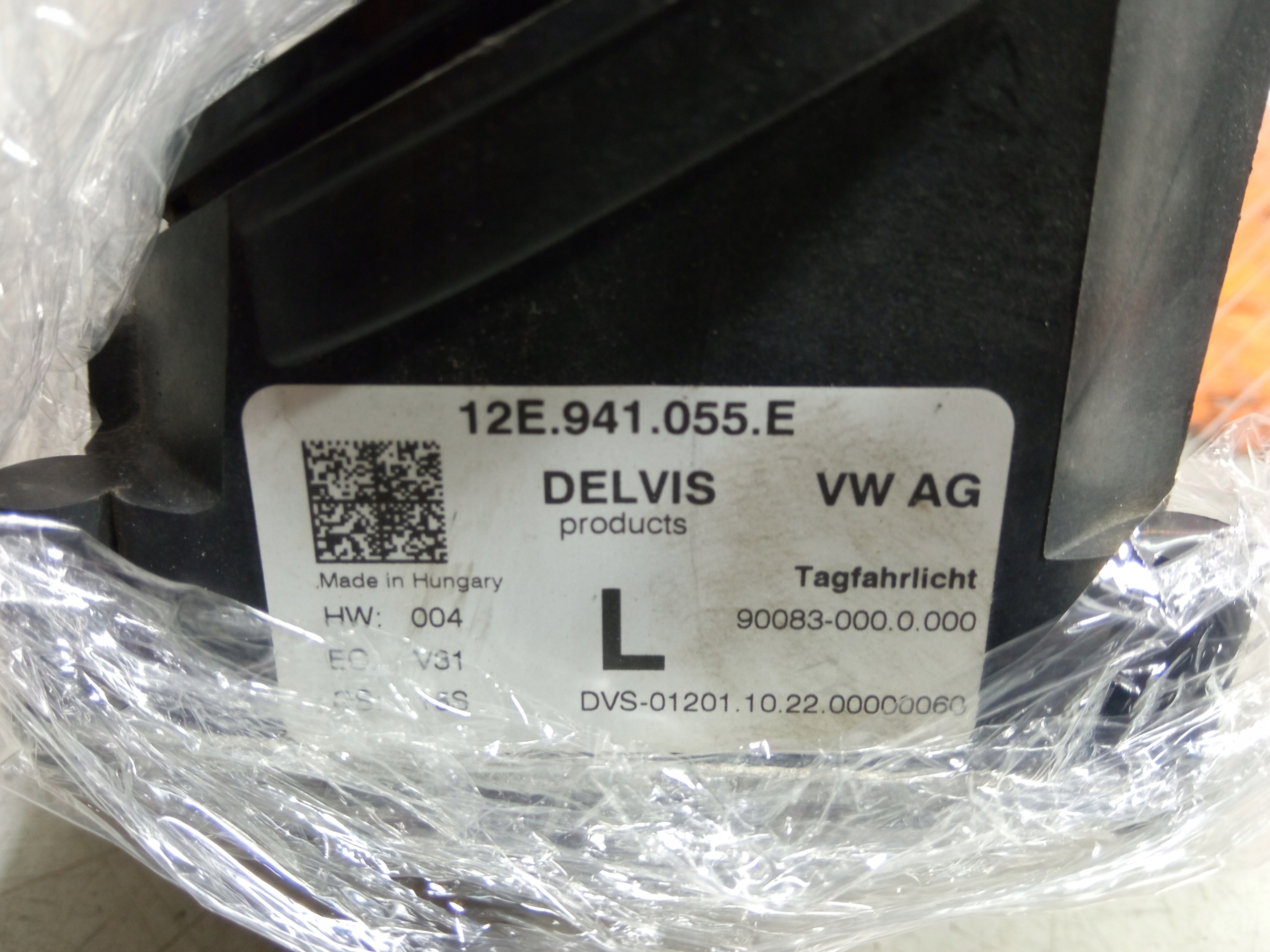 vw UP ГАЛОГЕН led левый 12E941055E