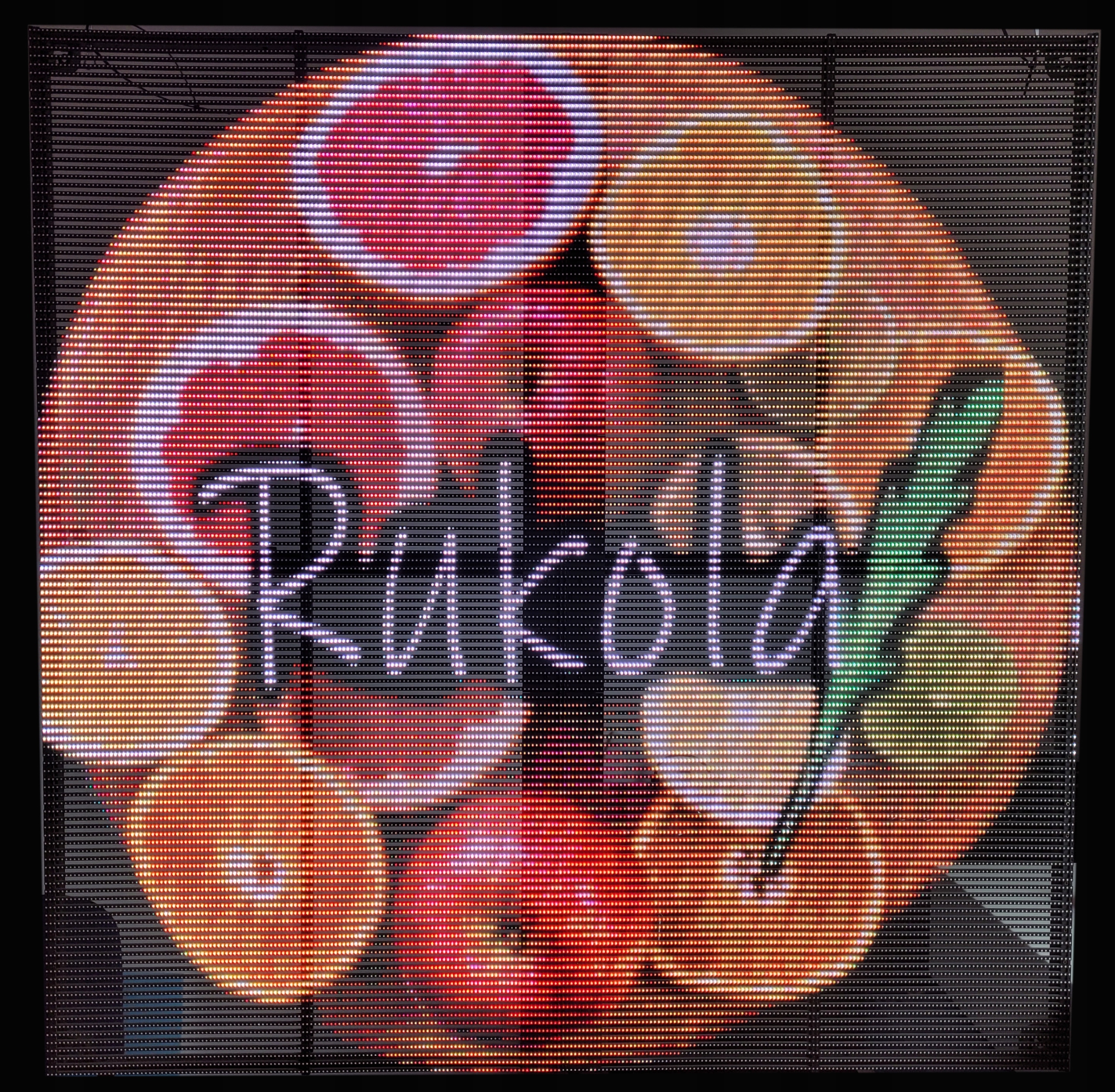 Wyświetlacz LED Transparentny 100cm x 100cm Marka inny