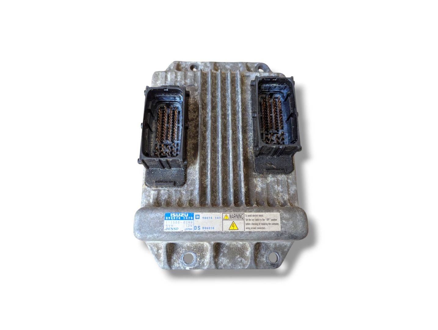 control unit of the engine Opel Meriva A facelift 2008 98074147