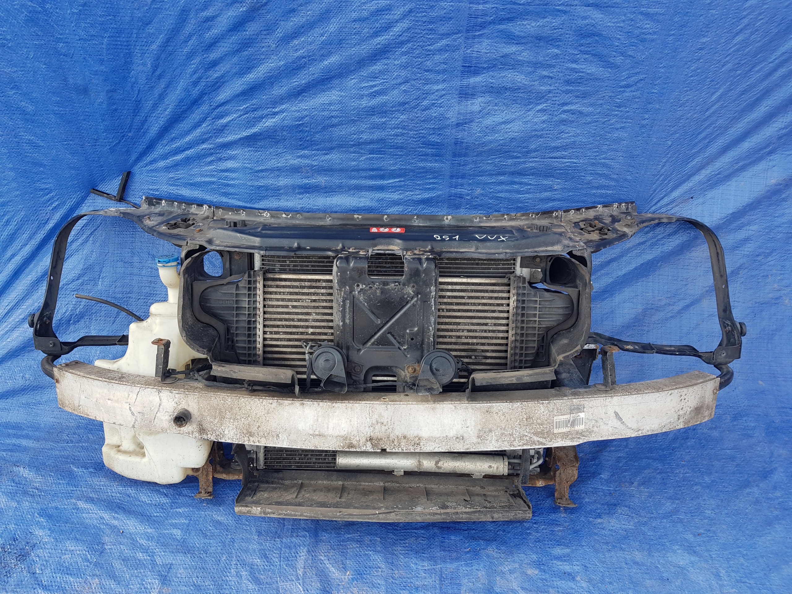 support panel for radiators radiator MERCEDES W251 3.0 3.2 CDI