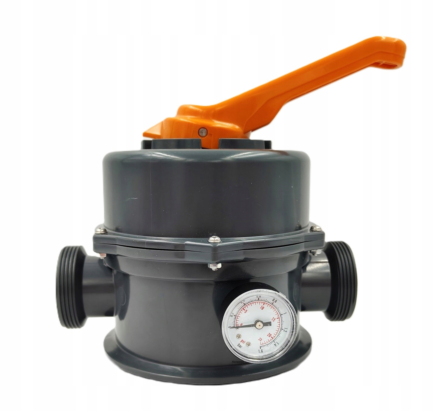 Vícecestný ventil ovládající hlavu pískové pumpy 58397 58515 manometr