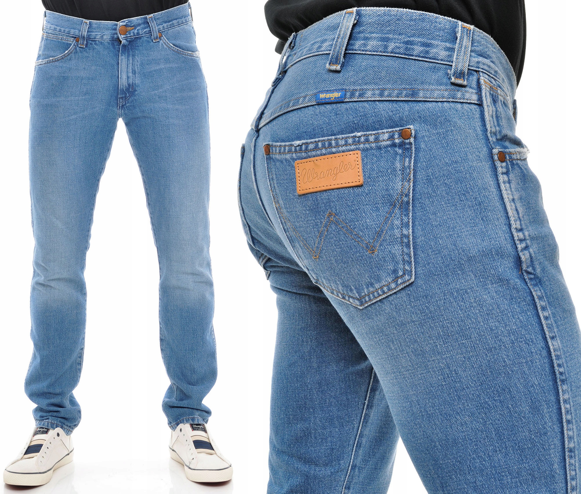 

Wrangler spodnie blue jeans Slim Tapered _ W27 L32