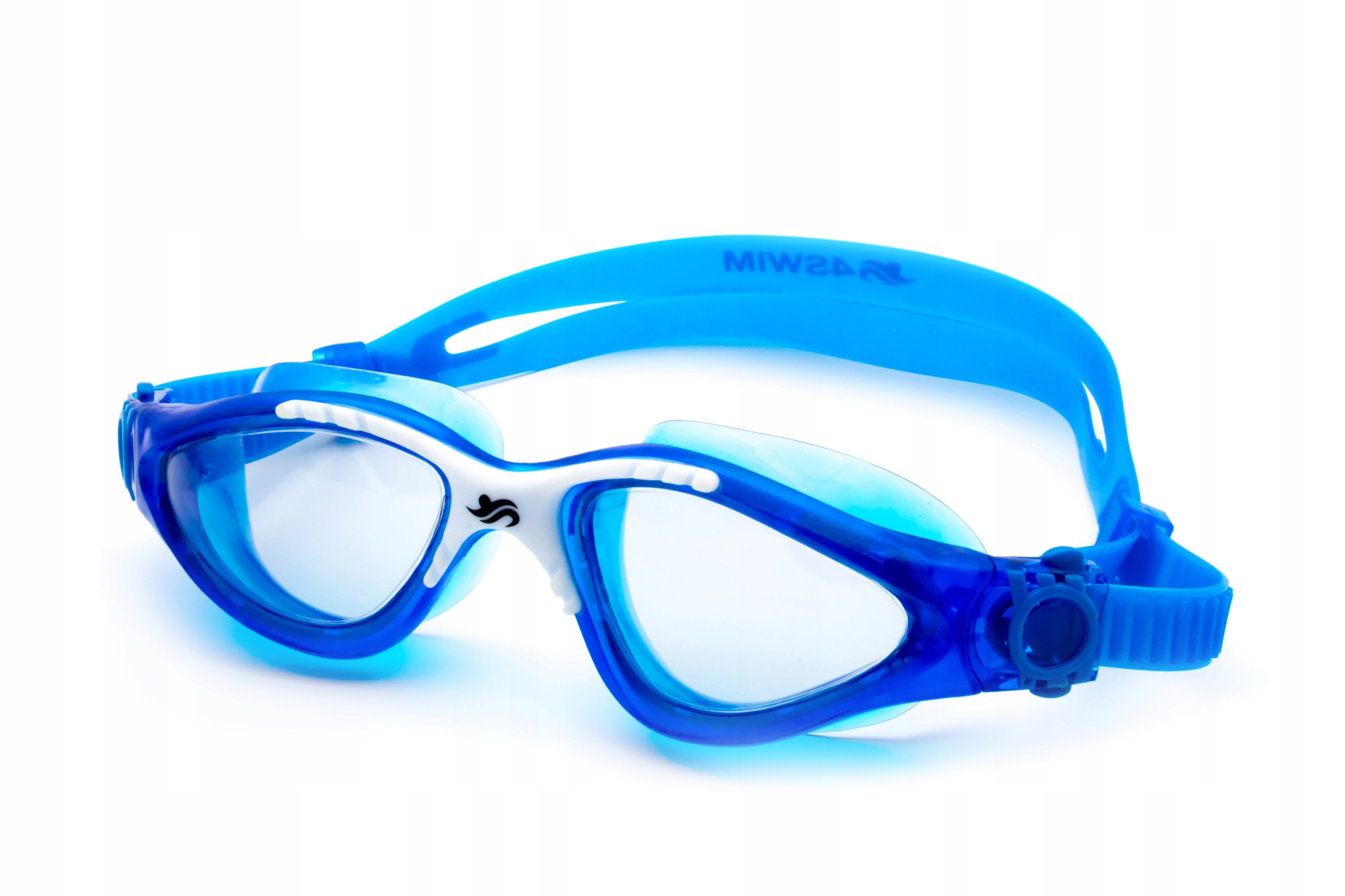 Okulary pływackie 4swim Travis Silver/Blue